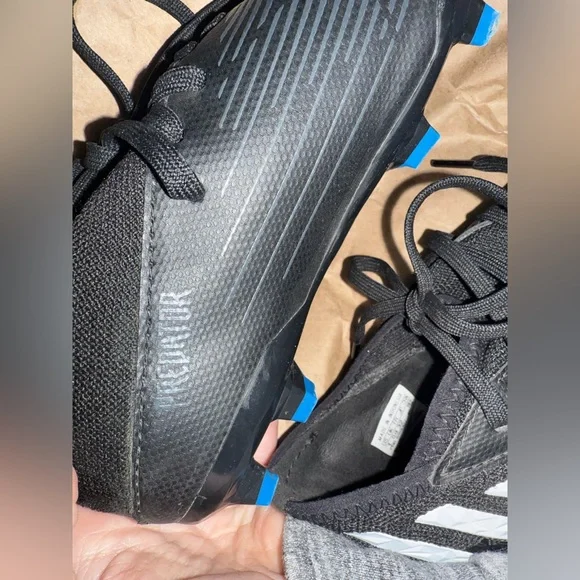 Adidas Predator Black Soccer Cleats Kids Unisex Size 1Y - Picture 6 of 8